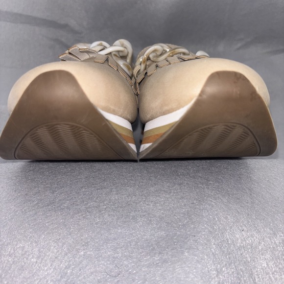 COCONUTS by Matisse Bess Platform Loafers Brown Chainlink Fringe Women's Size 8M - Picture 5 of 16